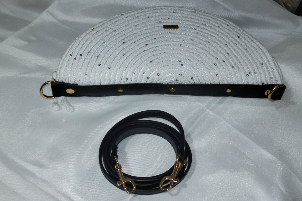 Blanca Aurora Bolso artesanal - Garra de gata